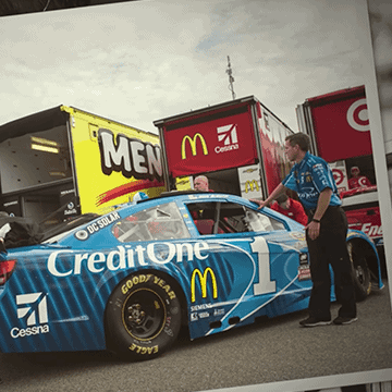 Jamie McMurray’s new Credit One Bank No. 1 Chevrolet SS debuts at the 2016 Toyota Owners 400