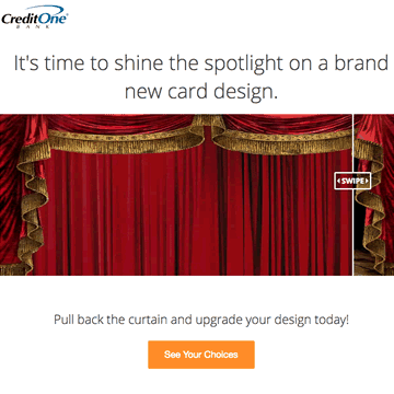 Credit One Bank - Premium Card Layover Page