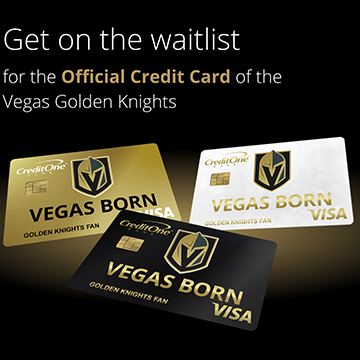 Credit One Bank - Vegas Born Cards Landing Page